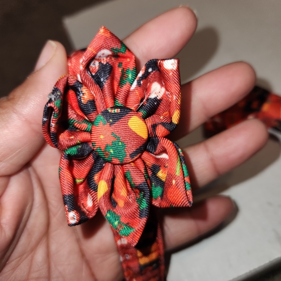 NWOT 3 piece christmas themed dog collar - Picture 3 of 5